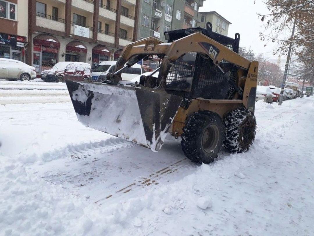 Bayburt&rsquo;ta Karla M&uuml;cadele &Ccedil;alışması