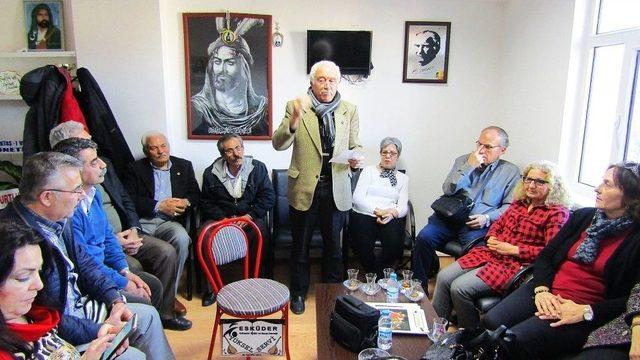 Esküder’den Eskişehir Hacı Bektaşi Veli Derneği Başkanı Cafer Onası’ya ’’teşekkür Belgesi’’ Takdimi