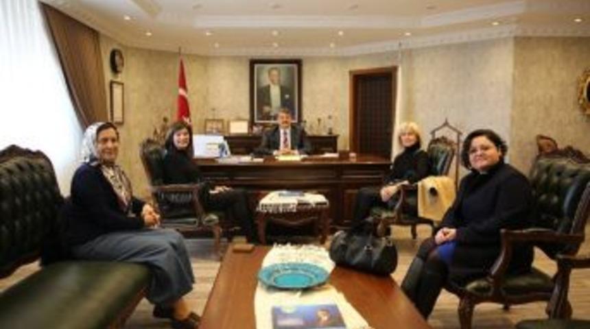 Kadın Girişimcilerden Başkan Akın&rsquo;a Ziyaret
