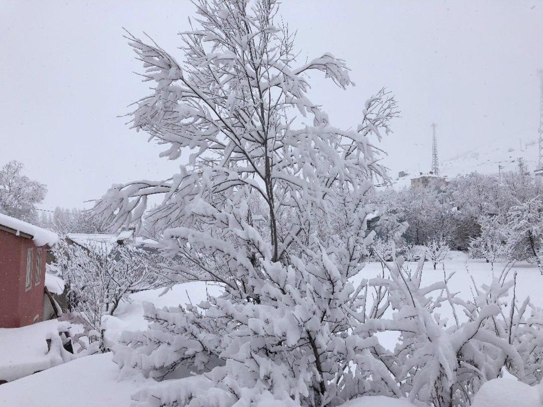Kar İl&ccedil;eyi Kapladı, Yollar Kapandı, Elektrikler Gitti