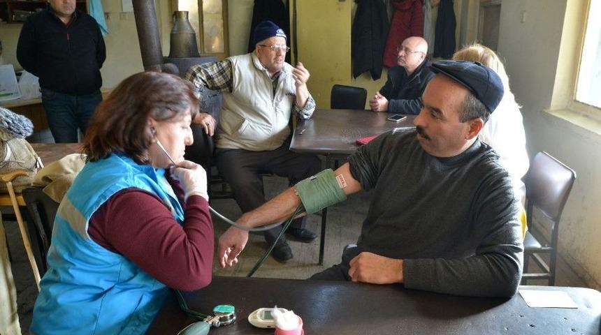 Kırsalda Sağlık Taramaları Devam Ediyor