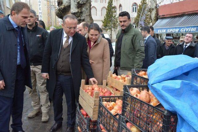 Vali Ali Fuat Atik, Pervari İlçesinde İncelemelerde Bulundu