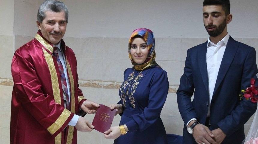 Tekirdağ M&uuml;ft&uuml;l&uuml;ğ&uuml;nde İlk Resmi Nikah Kıyıldı