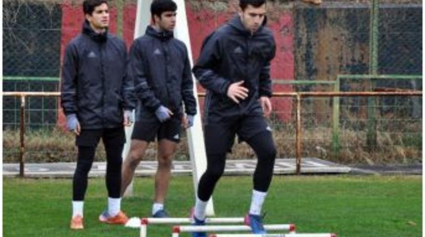 Gaziantepspor Gazişehir Gaziantep Ma&ccedil;ı Hazırlıklarını S&uuml;rd&uuml;r&uuml;yor