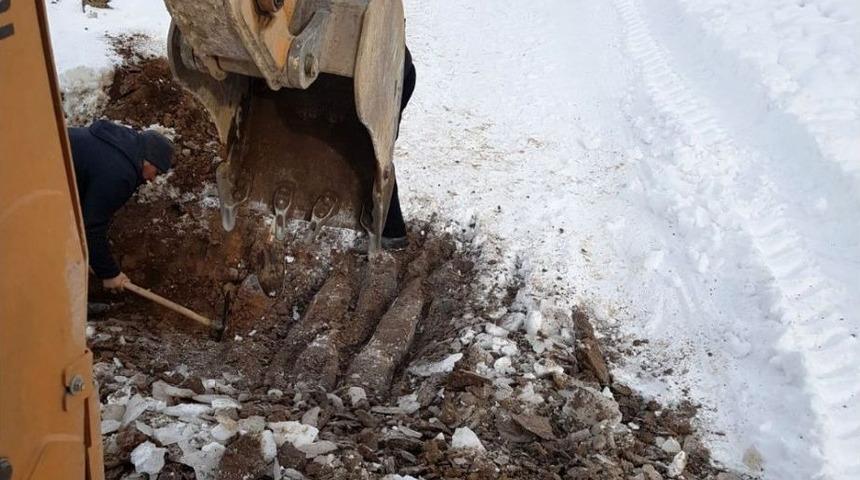 Dondurucu Soğukta Kazı Çalışması