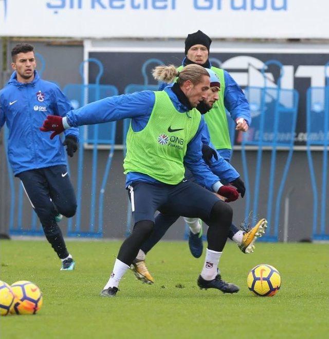 Trabzonspor, Fenerbahçe Maçı Hazırlıklarını Sürdürdü