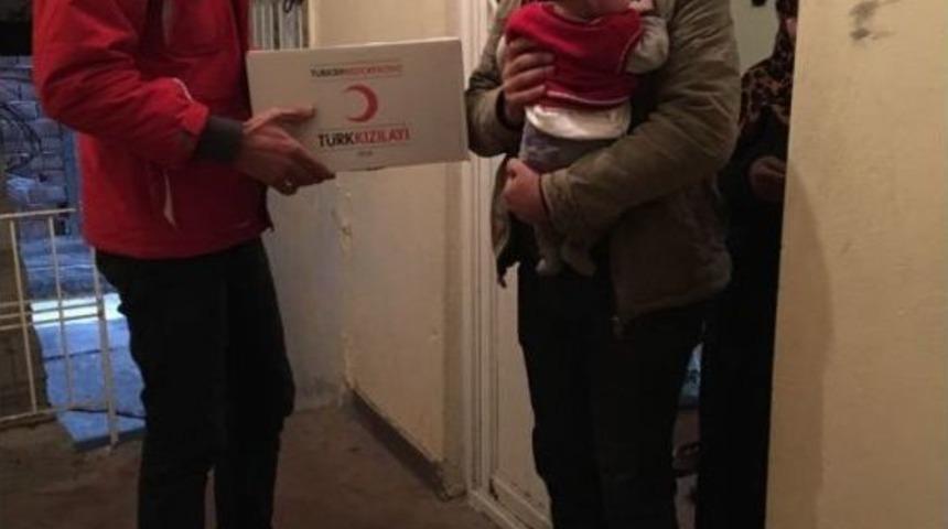 Kızılay&rsquo;dan 2 Bin 819 Aileye Yardım