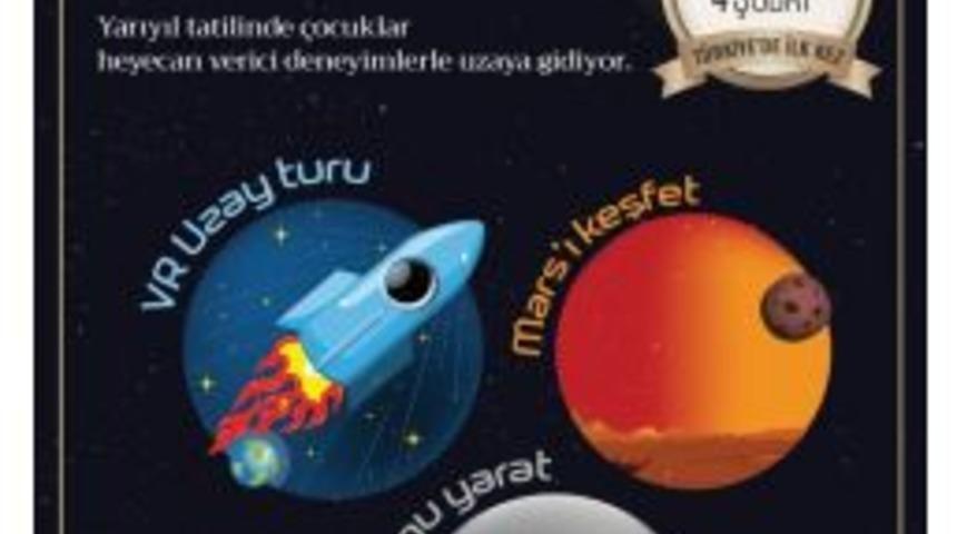 Minikler Espark’ta Uzayı Keşfedecek