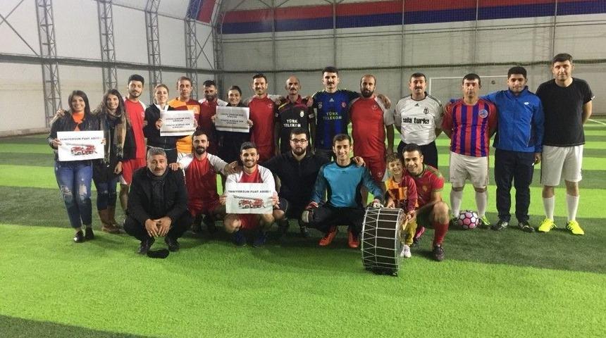 İtfaiye Erleri Halı Sahada Koştu