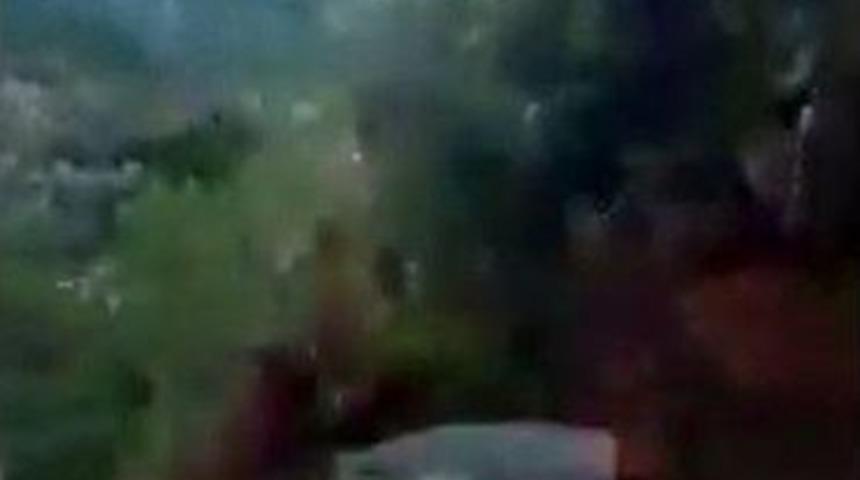 Heyelan Anı Saniye Saniye G&ouml;r&uuml;nt&uuml;lendi