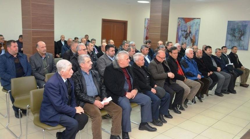 Başkan Eşkinat Muhtarlarla Bir Araya Geldi