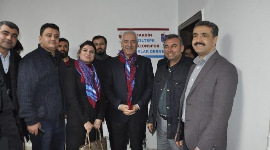 Ak Parti İl Başkanı Eri, Trabzonspor Taraftarlar Derneğini Ziyaret Etti