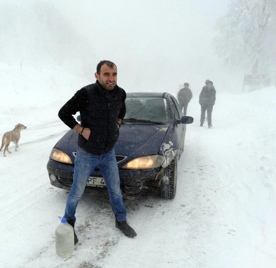 Domani&ccedil;&rsquo;te Kar Yağışı, Tipi Ve Buzlanma Ulaşımı Zorlaştırıyor