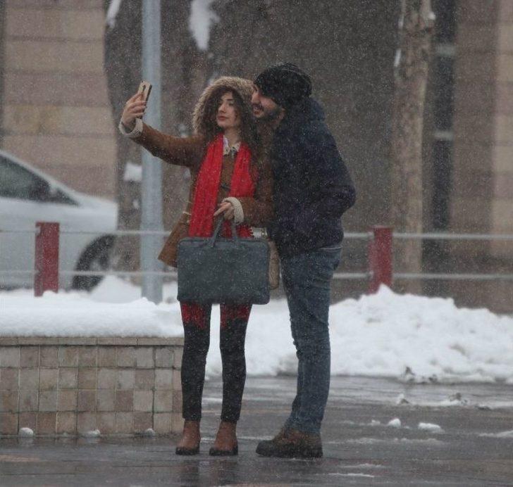 Kayseri’de Kar Yağışı Devam Ediyor G1