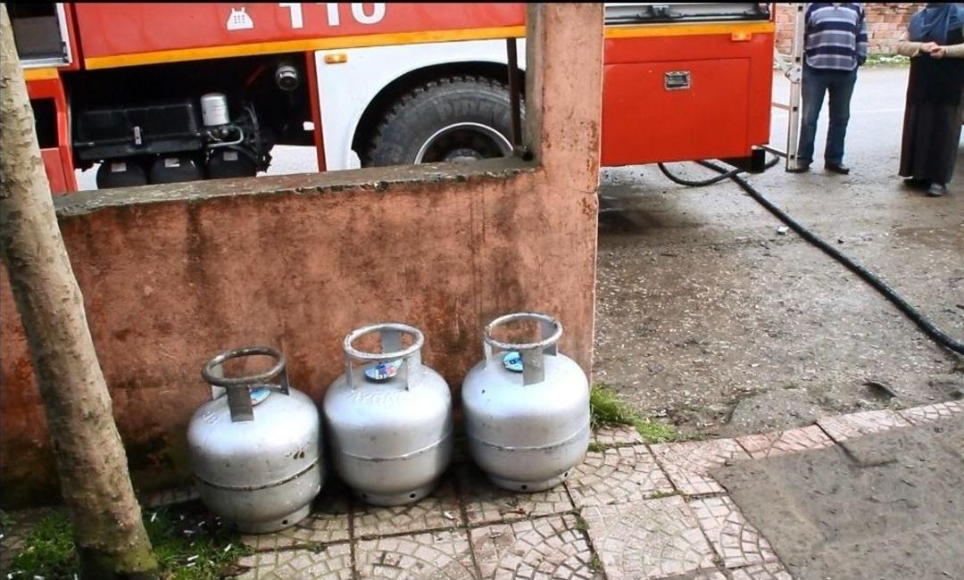 Cami Derneğinde Yangın