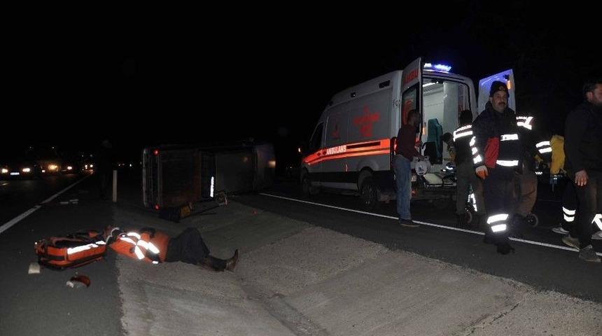 Keşan’da Zincirleme Kaza: 1 Ölü, 7 Yaralı