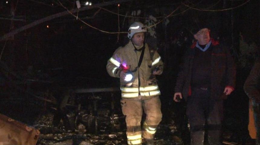 Beykoz’da Restoranda Çıkan Yangın Korkuttu