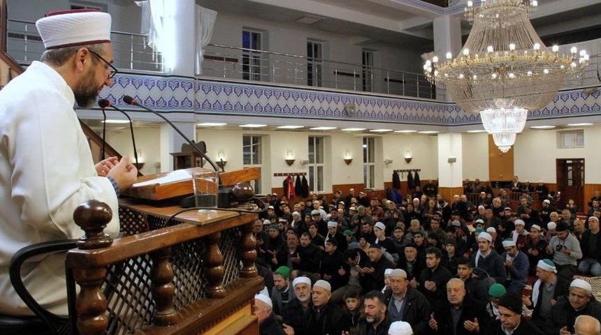 (&ouml;zel Haber) Mehmet&ccedil;iğe Sabah Namazında Dua Desteği