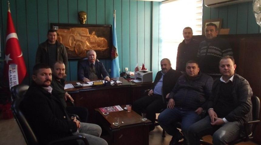 Başkan Aslan&rsquo;dan &Ouml;zmeri&ccedil;&rsquo;e &lsquo;hayırlı Olsun&rsquo; Ziyareti