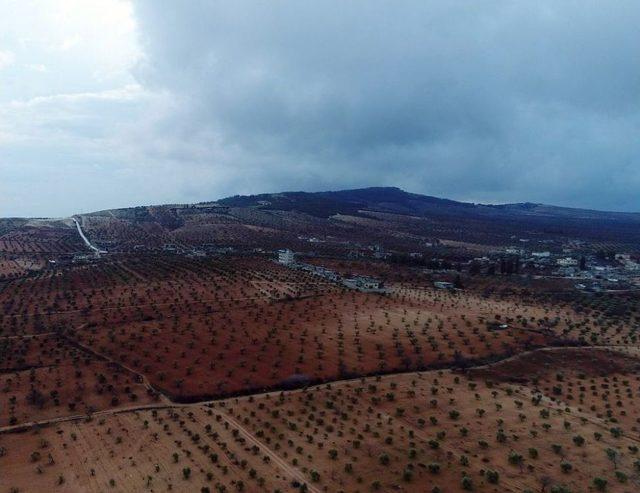 Teröristlerden Temizlenen Marin Köyü Havadan Görüntülendi