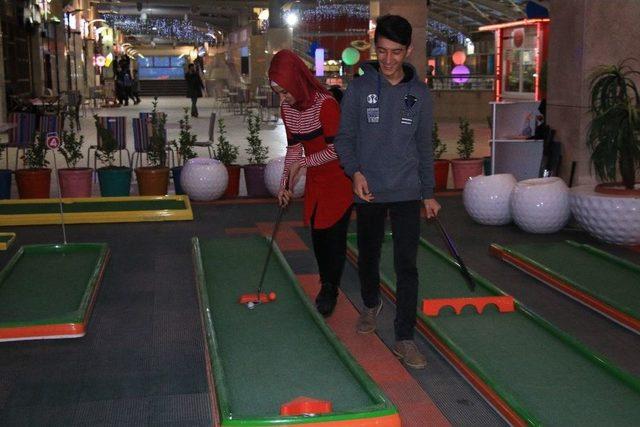 Kızıltepe’de Bir İlk Mini Golf Sahası Yapıldı