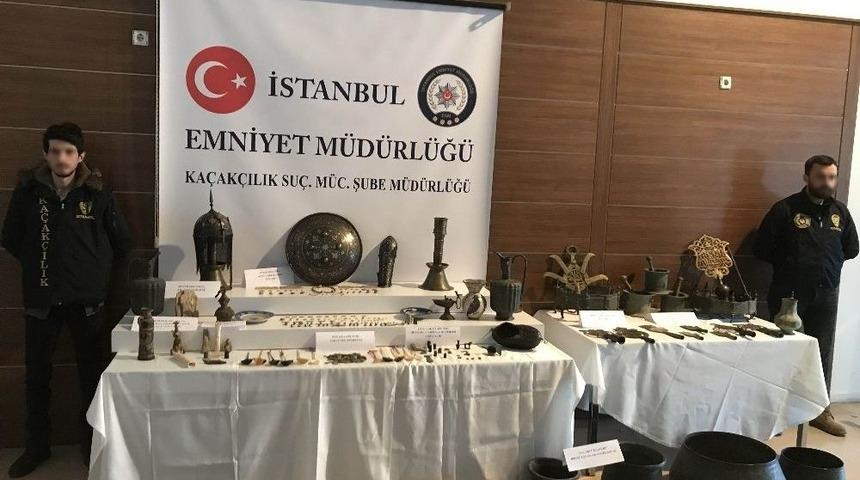 Deaş Ve Pyd Tarafından Suriye Ve Irak&rsquo;ta Yağmalanan Tarihi Eserler İstanbul&rsquo;da Ele Ge&ccedil;irildi