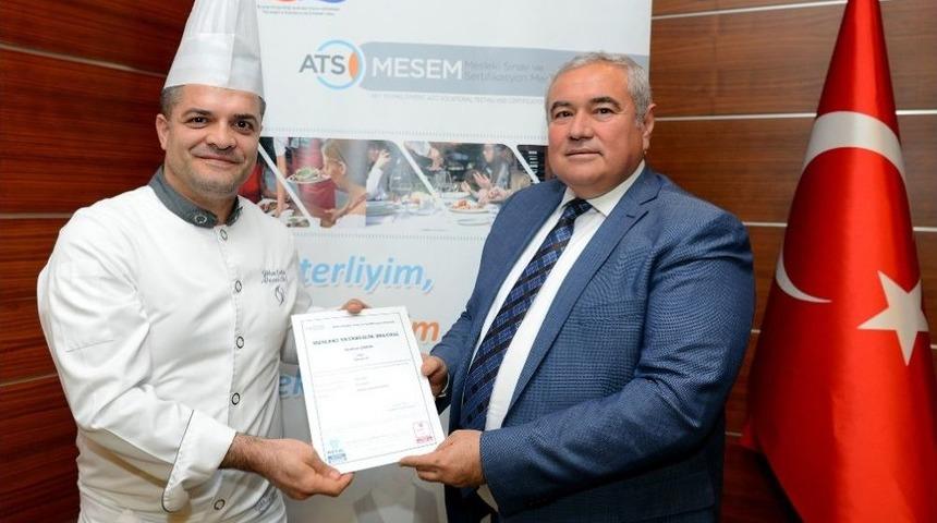 T&uuml;rkiye&rsquo;nin Mesleki Yeterlilik Belgeli İlk Baristaları Atso&rsquo;dan