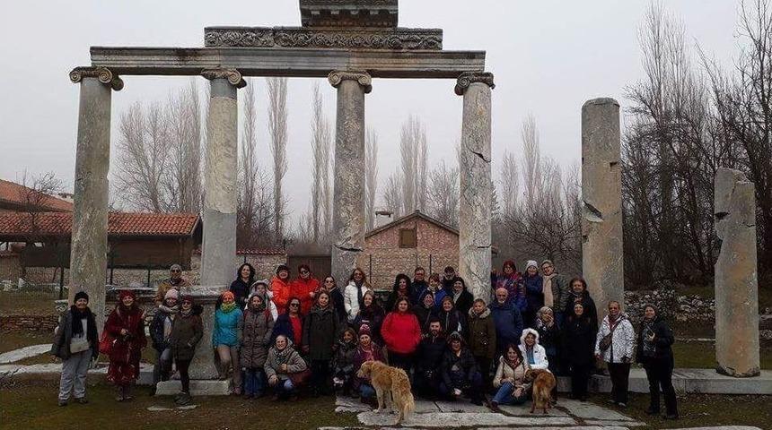 Aizanoi Antik Kenti&rsquo;ne Ziyaret&ccedil;i Akını