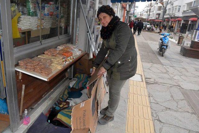 Esnaftan Sokak Hayvanlarına Battaniye