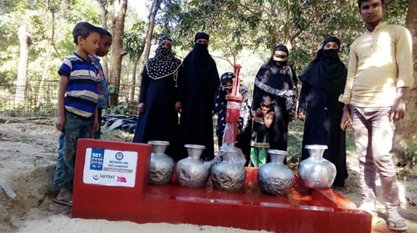 Eğitim-bir-sen Muğla Şubesi&rsquo;nden Arakan&rsquo;a Su Kuyusu