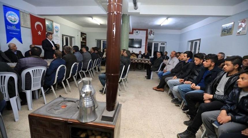 Başkan Palancıoğlu Mahalle Ziyaretlerine Devam Ediyor