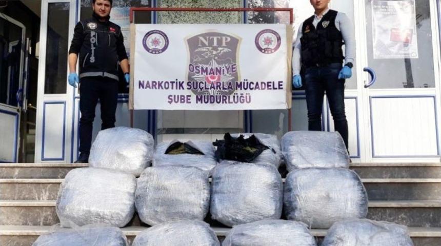 Midib&uuml;s&uuml;n Havalandırma B&ouml;l&uuml;m&uuml;nden 60 Kilo Esrar &Ccedil;ıktı