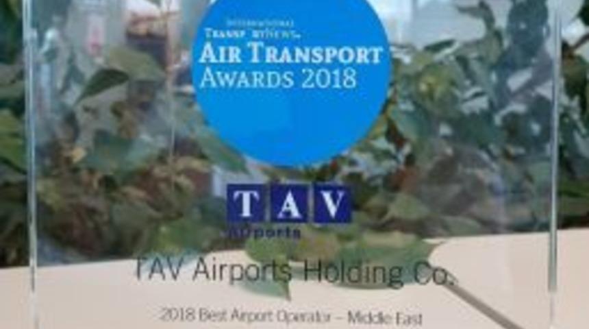 Tav’a “en İyi Havalimanı İşletmecisi” Ödülü