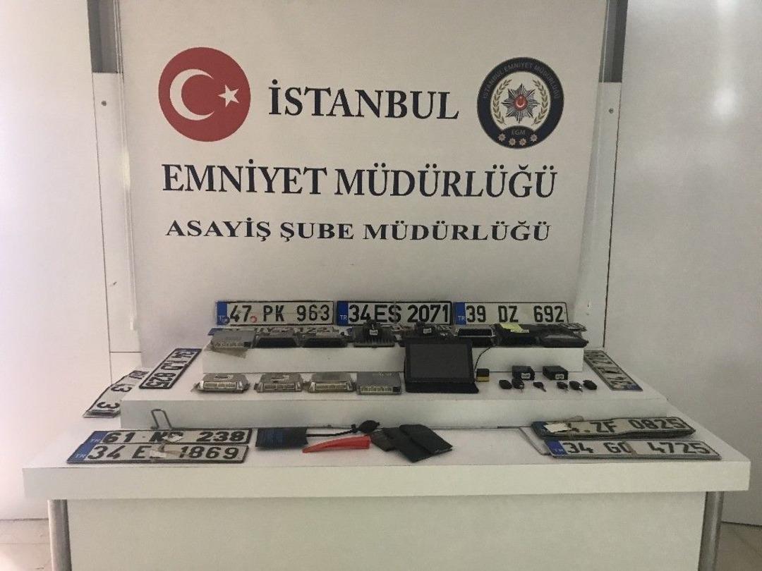 İstanbul&rsquo;da Organize Oto Hırsızlık &Ccedil;etesi &Ccedil;&ouml;kertildi