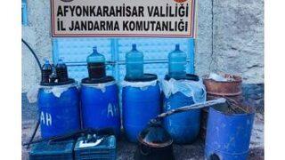 Kaçak İçki Üreten Eve Baskın