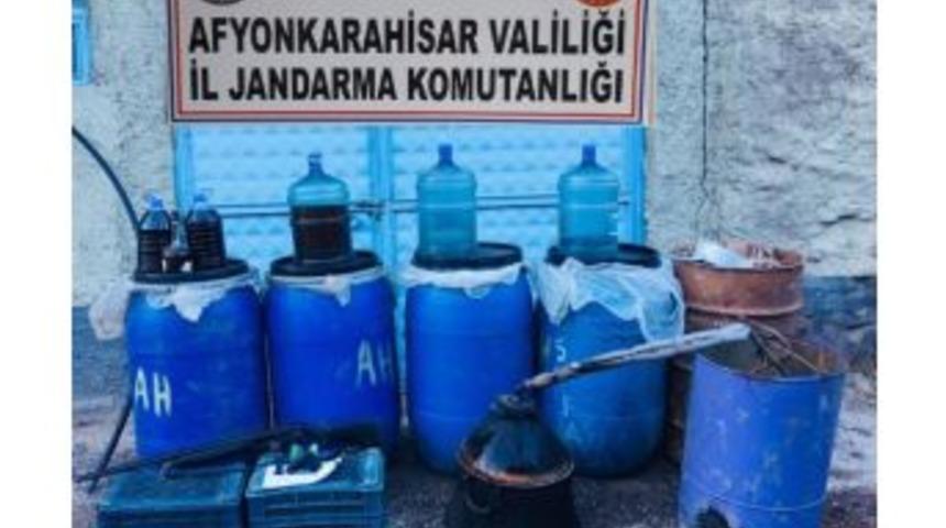 Kaçak İçki Üreten Eve Baskın