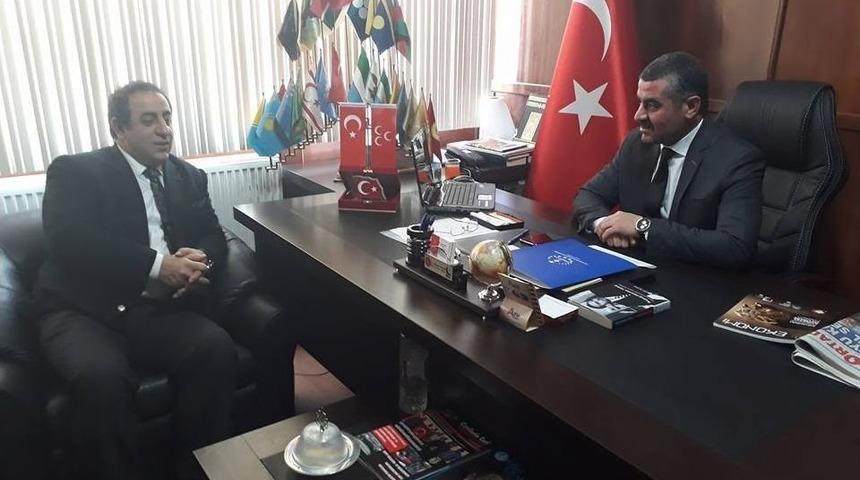 Başkan Avşar İş Adamlarını Ağırladı