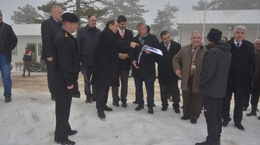 K&uuml;tahya Ve Uşak Protokol&uuml;, Muratdağı Termal Kayak Merkezi&rsquo;nde