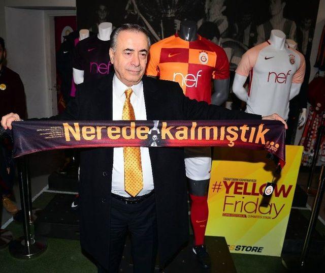 Galatasaray Taraftarlarından ‘yellow Friday’ Çılgınlığı