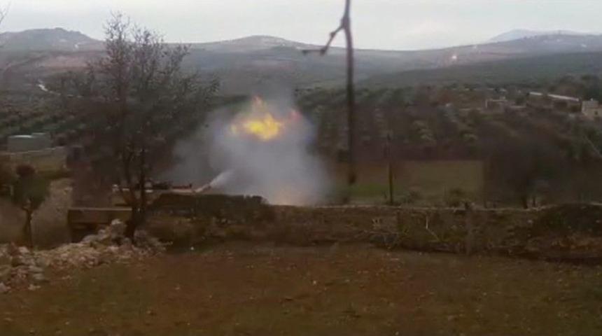 Mehmet&ccedil;ik Besmele &Ccedil;ekerek Tank Ve U&ccedil;aklar İle Ter&ouml;r Hedeflerini Vurdu