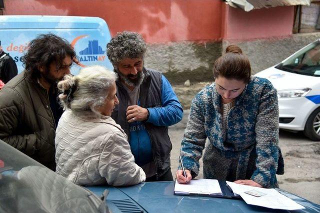 Altındağ Belediyesinden Yangınzedelere Yardım Eli