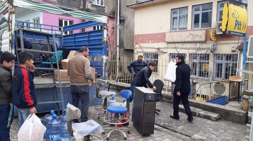 Sason Ptt Binası Boşaltıldı