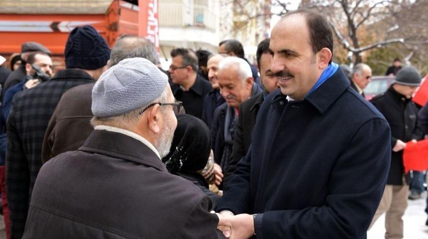 Başkan Altay: "dualarımız Kahraman Mehmet&ccedil;iklerimiz İ&ccedil;in"