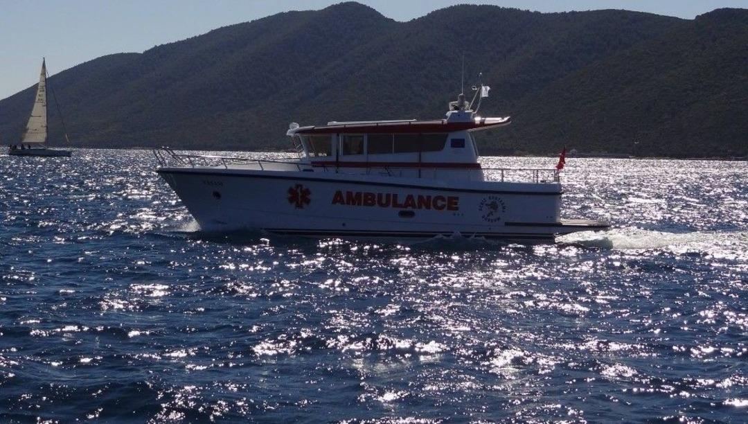 Gemi Personelinin İmdadına Bodrum Deniz Kurtarma Derneği Ekipleri Yetişti