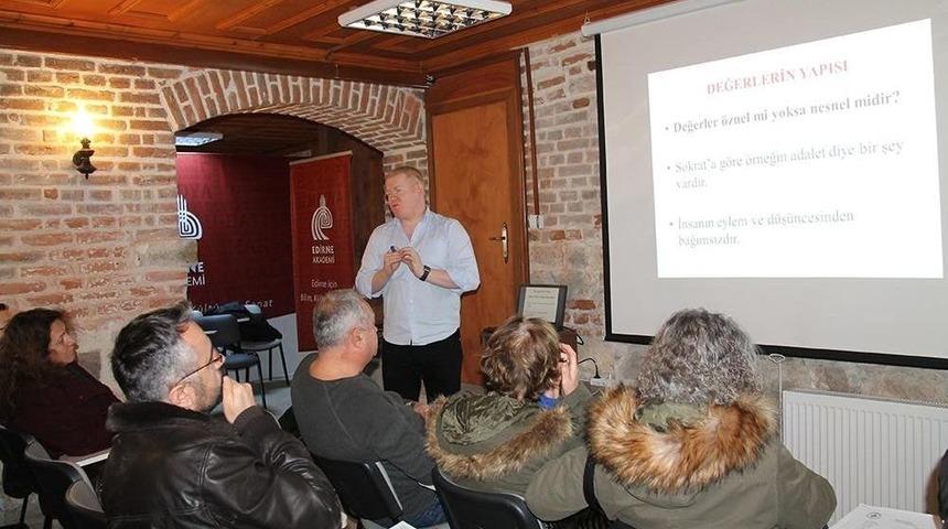 Edirne Akademi&rsquo;de Etik&rsquo;in 2000 Yıllık Ser&uuml;veni