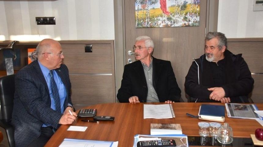 57. Alay Y&uuml;r&uuml;y&uuml;ş Komitesi Başkan Eşkinat İle Bir Araya Geldi