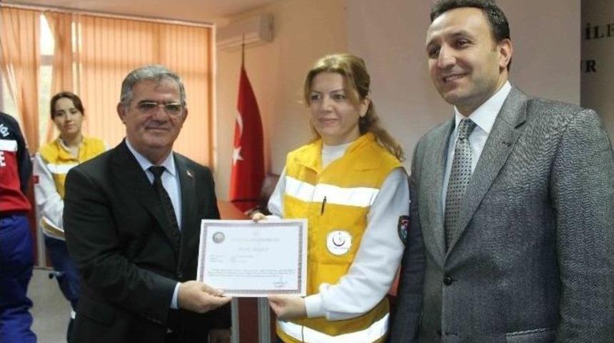 Fethiye&rsquo;de Sağlık Ekipleri &Ouml;d&uuml;llendirildi