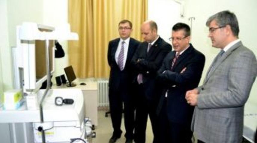 Hayrabolu Devlet Hastanesi Endoskopi &Uuml;nitesi T&ouml;renle Hizmete Girdi