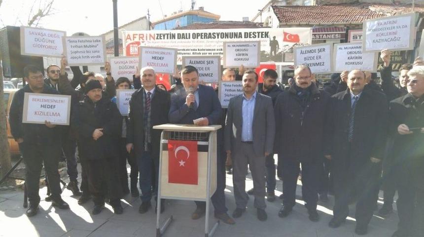 Bolvadin Stk Platformu Zeytin Dalı Harekatı İ&ccedil;in Tek Y&uuml;rek Oldu