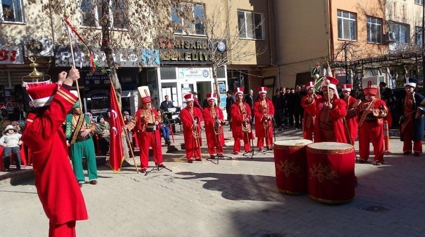 Hisarcık Mehter Takımı&rsquo;ndan Askerlere Destek G&ouml;sterisi